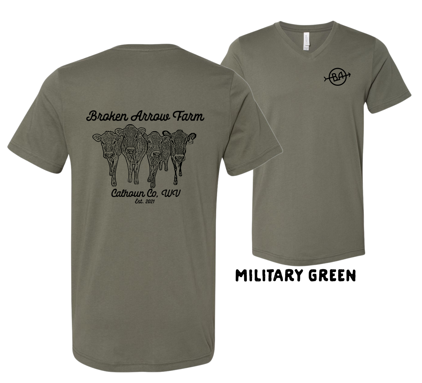 V-neck tshirt pre-order